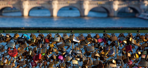 El puente del Amor de París