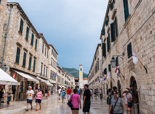 Pasear por Dubrovnik