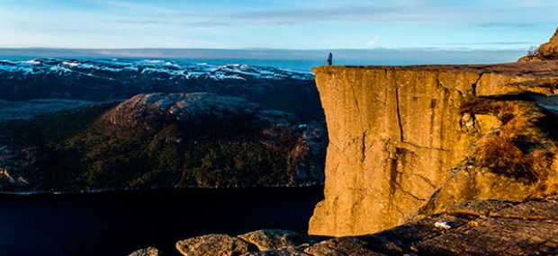 fiordo Preikestolen