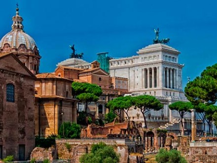 Foro romano en Italia